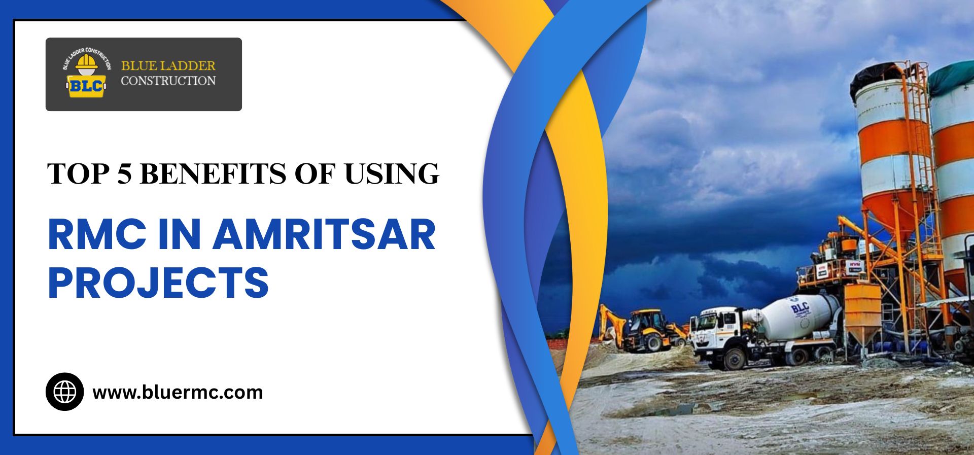 Top 5 Benefits of Using RMC in Amritsar Projects